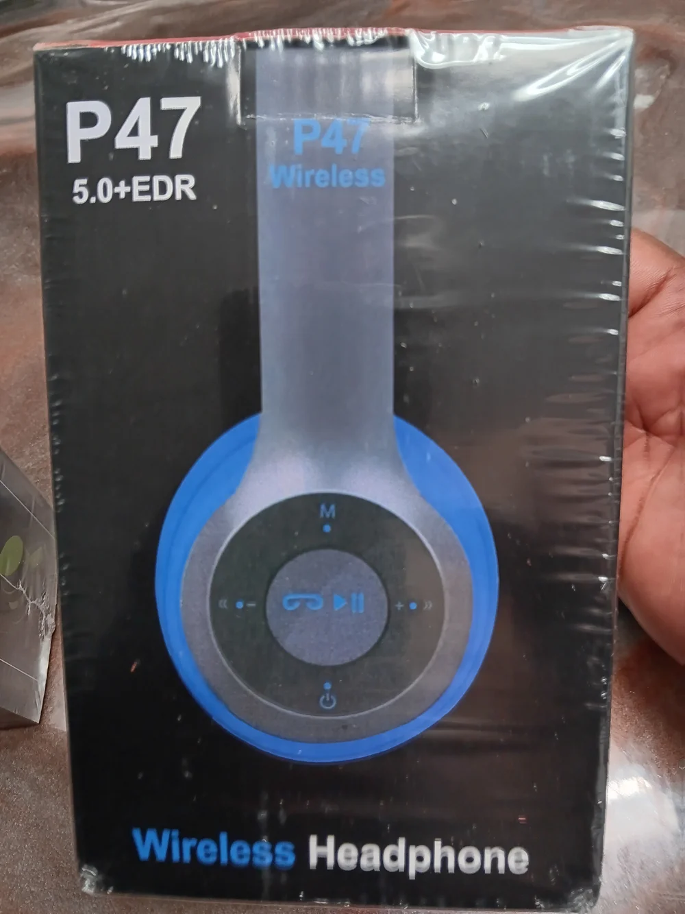 47 Wireless Headphones - Blue and Green